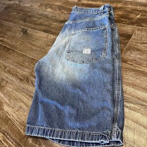 Vintage Levi Strauss Shorts Mens Size 32 Blue Denim Y2K 2003 Jorts Baggy 12”